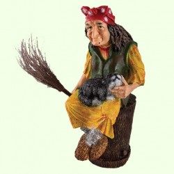 Садовая фигура Баба Яга