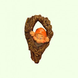 Садовая фигура Дупло с гномом