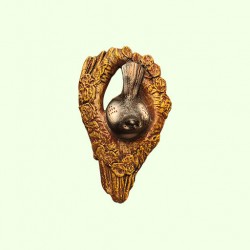 Садовая фигура Дупло с птичкой