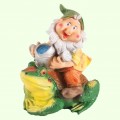 Садовая фигура Гном наездник (М)