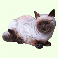 Садовая фигура Кошка сиамская