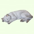 Садовая фигура Кошка спящая