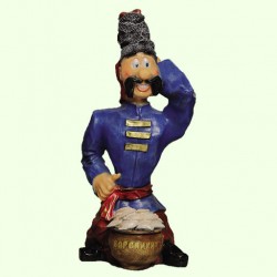 Садовая фигура Козак с варениками