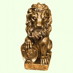 Садовая фигура Лев левый