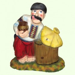 Садовая фигура Пасечник 