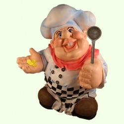 Садовая фигура Повар веселый