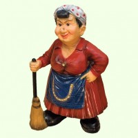 Садовая фигура Солоха