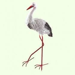 Садовая фигура Стерх на метал. лапах (М)