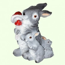 Садовая фигура Три зайца