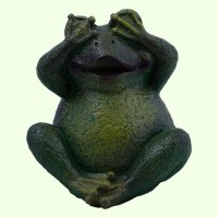 Садовая фигура Жаба слепая