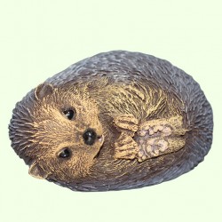 Садовая фигурка Ежик на боку