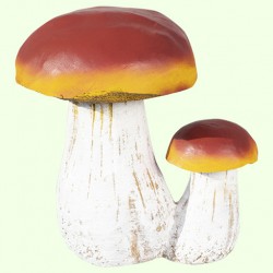 Садовая фигурка Гриб бабка двойной