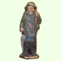 Садовая фигурка Рыбак