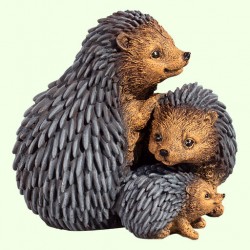 Садовая фигурка Семейка ежиков