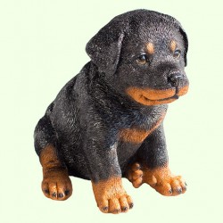 Садовая фигурка Щенок Ротвейлера (М)