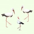 Скульптуры Семья аистов 1