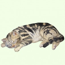 Урна для праха Спящий кот мраморный