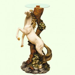 Стеклянный столик Конь (Б)